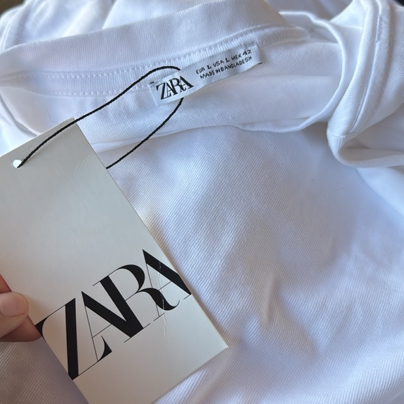 Zara Men’s Regular Fit Interlock T Shirt - Picture 4 of 4